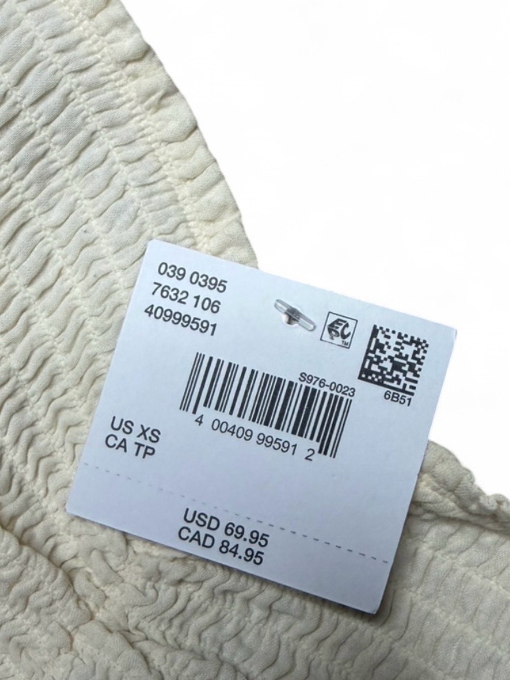 NWT American Eagle Cream Maxi Dress with Lace details - Picture 5 of 6